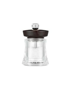 Cole&Mason Salzmühle Holborn 9.5 cm, Dunkelbraun/Transparent