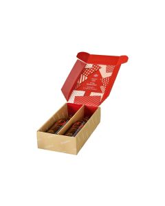 Brieger Geschenkbox für 2 Flaschen Surprise Weihnachten