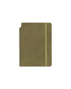 Kolma Notizbuch Smooth A6, Blanko, Olivgrün
