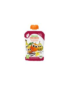 Freche Freunde Quetschbeutel Birne, Apfel, Banane, Orange & Vanille 100 g