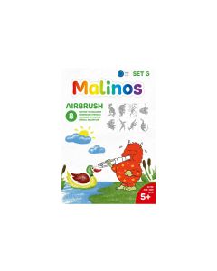 Malinos Schablone A5 Dinosaurier