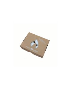 Herzog Kerzen AG Teelichter Kristallo Ø 4 cm 9 Stück, Weiss