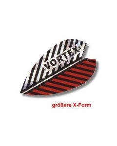 Karella Flights Vortex X 3- rot-silber , 3 Stück