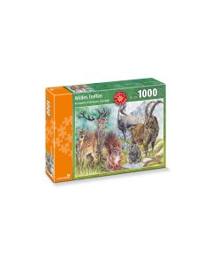 Carta.Media Puzzle Wildes Treffen 1000 Teile