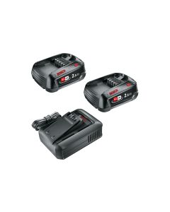 Bosch Akku Starterset 18 V, 2 x 2.5 Ah + AL 18 V-44