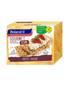 Roland Snacks Knäckebrot Gourmet Sesam glutenfrei 230 g