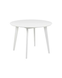 AC Design Tisch Roxby Ø 105 x 76 cm, Weiss