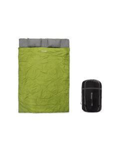 Where tomorrow Doppelschlafsack Polyester, Grün