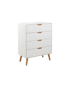 AC Design Kommode Lowell 80 x 100 cm, Weiss