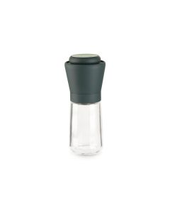 Lékué Salz- oder Pfeffermühle Glas, 15.2 cm, Grau