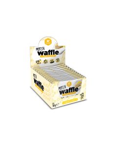 Go Fitness Nutrition Protein Waffle Box 12 x 50 g, Zitrone