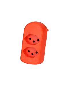 Max Hauri Abzweigstecker maxADAPTturn 2x Typ 13