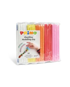 Primo Knetmasse Stangen 10 x 55 g, mehrfarbig