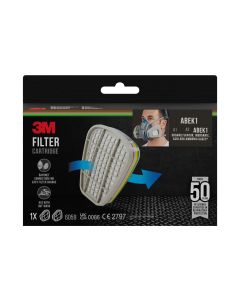 3M Ersatzfilter 6059 ABEK1 für Serie 6000 & 7000, 1 Paar