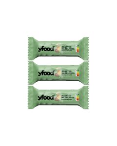 YFOOD Riegel Hazelnut and Chocolate 3 x 60 g