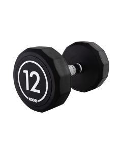 KOOR Kurzhantel 12 kg, Schwarz