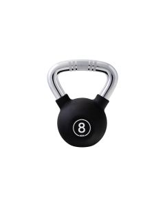 KOOR Kettlebell 8 kg, Schwarz