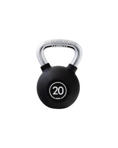 KOOR Kettlebell 20 kg, Schwarz