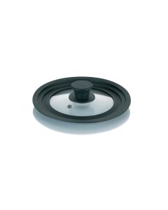 Kela Pfannendeckel 16 cm/18 cm/20 cm, Transparent