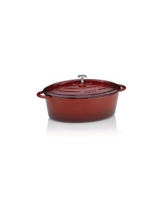 Kela Bräter Calido oval 33 cm, Rot