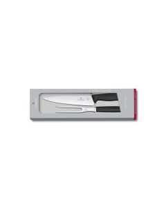 Victorinox Tranchier-Set Swiss Classic 2-teilig, Schwarz