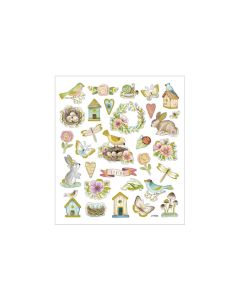 Creativ Company Sticker Ostern/Frühling, 34 Sticker