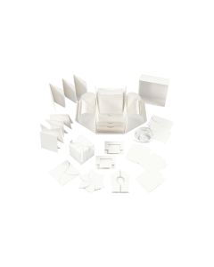 Creativ Company Geschenkbox Weiss, 12 x 12 x 12 cm