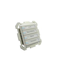 digitalSTROM Tastermodul  T4-PLUG-IN mit EDIZIOdue Frontset