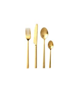 Bitz Besteck-Set 16-teilig, Gold
