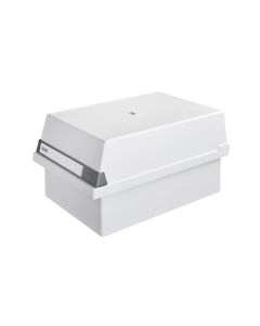 HAN Karteibox A5  Quer, 1300 Karten, Grau