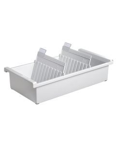 HAN Karteibox A6 Quer, Für 1300 Karten, Grau