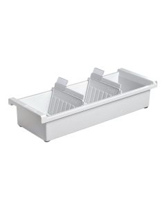 HAN Karteibox A7 Quer, 1300 Karten, Grau