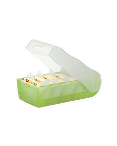 HAN Karteibox Croco A7 Grün