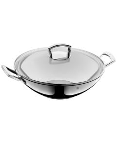 WMF Wok 36 cm, Silber