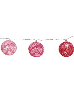 Star Trading Lichterkette Jolly Light 300 cm, Rosa