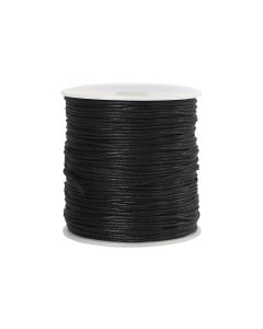 Creativ Company Baumwollkordel 1 mm Schwarz, 100 m