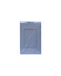 Folia Passepartout-Karten 220g/m2 eckig Grau