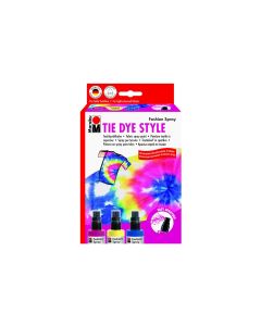 Marabu Batikfarbe Fashion Spray 100 ml, Blau/Fuchsia/Gelb