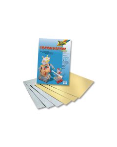 Folia Fotokarton A4 Gold/Silber