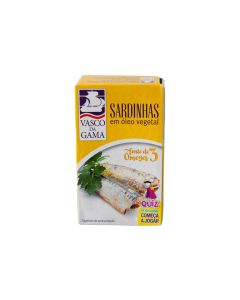 Vasco da Gama Sardinen in Pflanzenöl 120 g