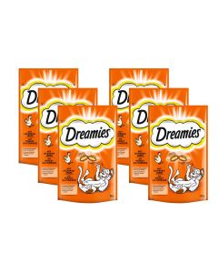 Dreamies Katzen-Snack mit Huhn, 6 x 60g