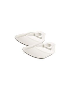 Villeroy & Boch Speiseteller BBQ Passion Steak 2 Stück, Weiss