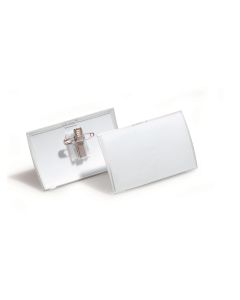 DURABLE Namensschild mit Clip Click Fold 25 x 40x75 mm