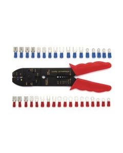 Velleman Crimpzange mit 80 Quetschverbindern