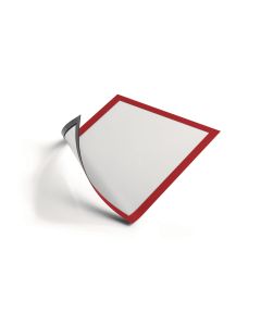 DURABLE Präsentationsrahmen Duraframe Magnetic A4 5 Stück Rot