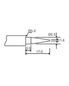 Velleman Lötspitze BITC10N1 Rund 1.6 mm