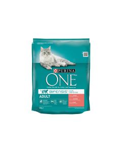 Purina ONE Trockenfutter Adult Lachs & Vollkorn, 800 g