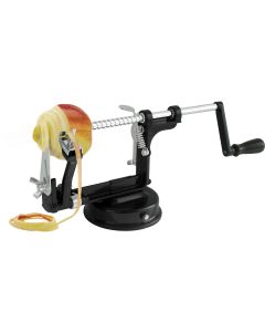 GEFU Apfelschäler 3 in 1 Delicio Schwarz