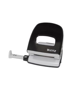 Leitz Locher NeXXt Metall, 30 Blatt, Schwarz