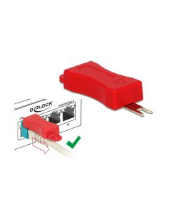 Delock Clip RJ45 Kabel Portverriegelung 40 Stück